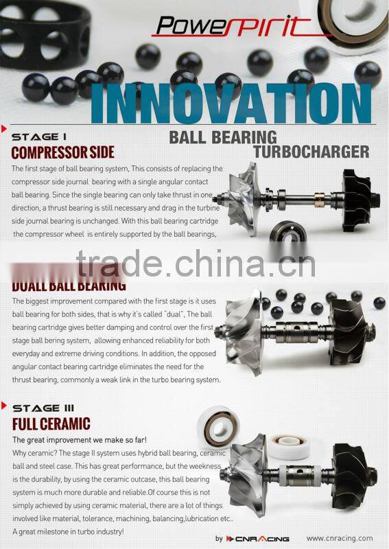 Billetl wheel turbo charger GTX3582