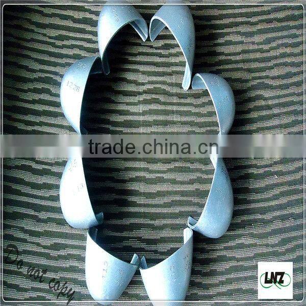 200J corrosion resistance aluminum toe caps EN 109model for safety boots