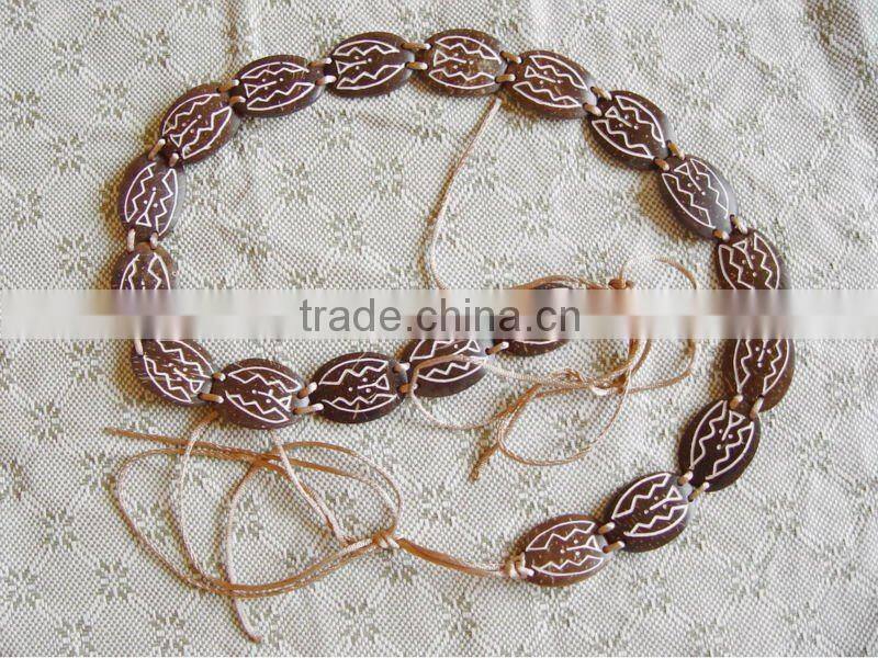 laser engraved decorative wood buttons for garment/clothing