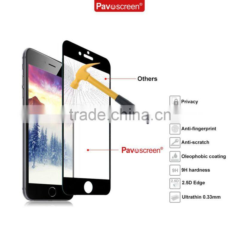 Pavoscreen 9H super hard tempered glass anti blue light screen protector for iphone 6 6s
