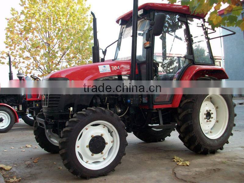 Economical and Practical QLN 704 70hp 4wd modern new chinese qianli tractor rear bucket