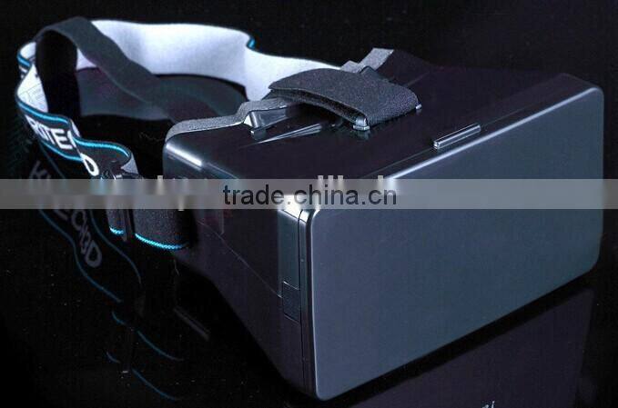 Factory Plastic Google cardboard Virtual Reality Headset with Magnets