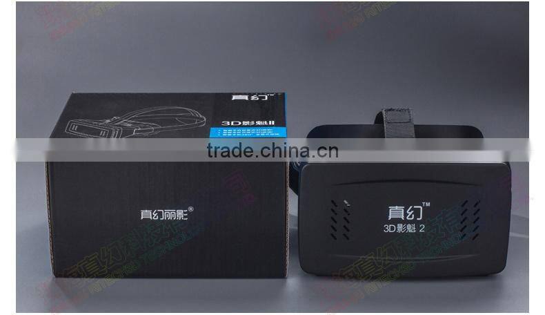 2015 New VR headset with magnet function the same as google cardboard
