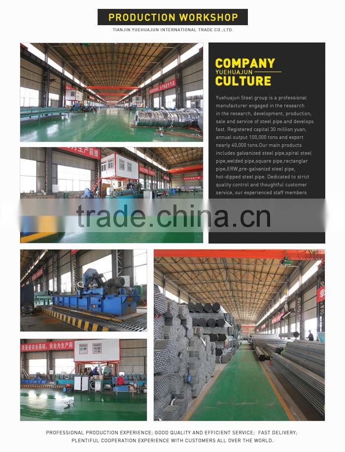 25x50 square rectangular welded steel tube factory