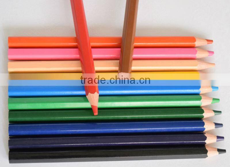 7" Hex. Giant Coloured Pencils