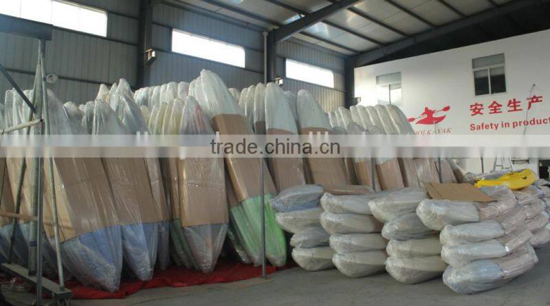 12ft one seater plastic fishing kayak sale