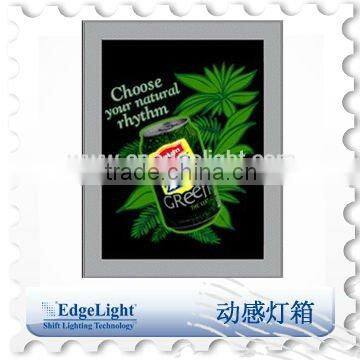 Edgelight DLP dynamic LED slim sign animation light box