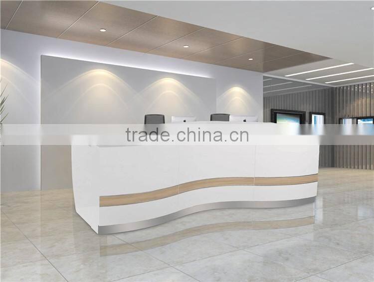 Chinese manufacturer front office desk design