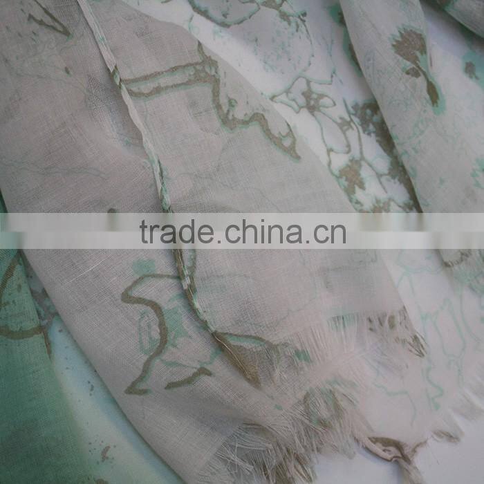 magnetic 100% viscose neck scarves