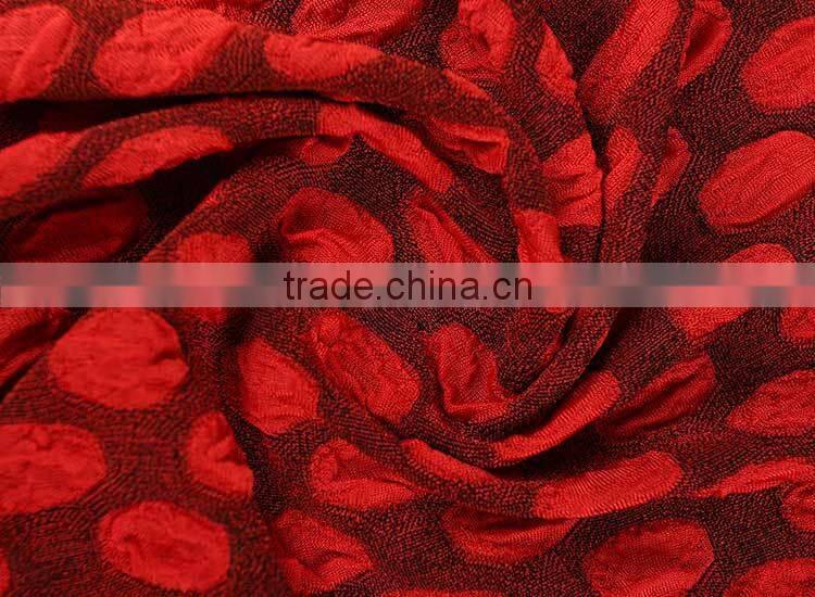 Top-end Fancy Knitted polyester double knit jacquard fabric