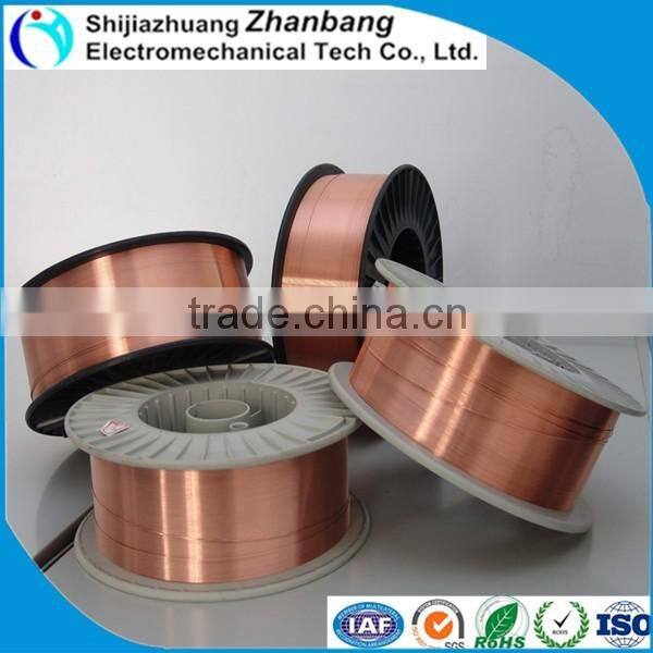 Copper coated welding wire 70s-6/co2 gas shield solid mig welding wire 1.2mm