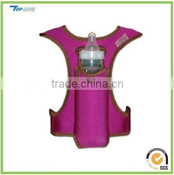 Neoprene baby bottle holder