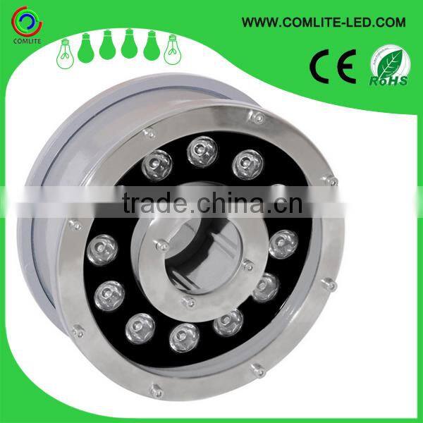 12W IP68 LED underwater fountain lights