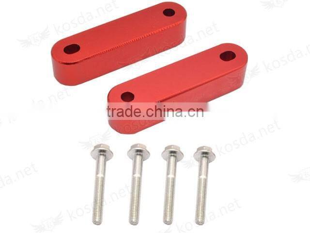 Red/Blue/Black/Gold/Silver/Purple/Green Hood Risers Spacer Fit For civi EF EG EK