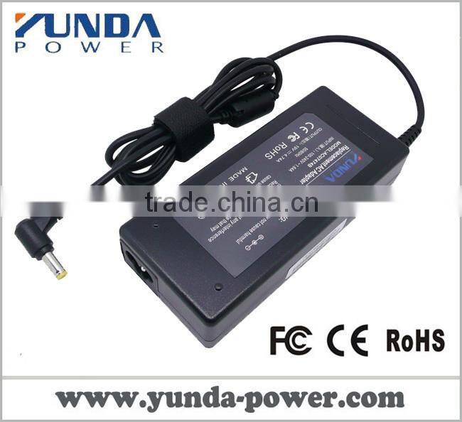 Manufacturer 19V 4.74A Laptop adapter for Acer with DC Size 5.5mm x 1.7mm