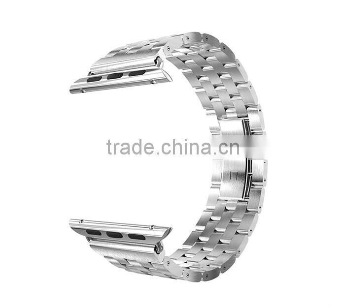 Fashion Strap For Apple Watchband Stainless Steel Bracelet