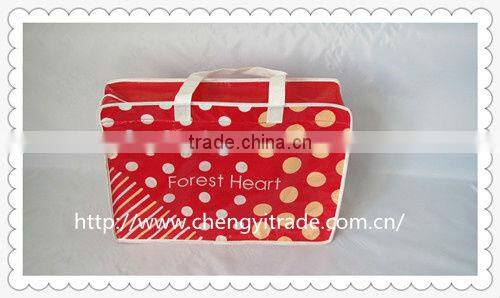 New Design Fashion Shopping PVC Bag With Zip