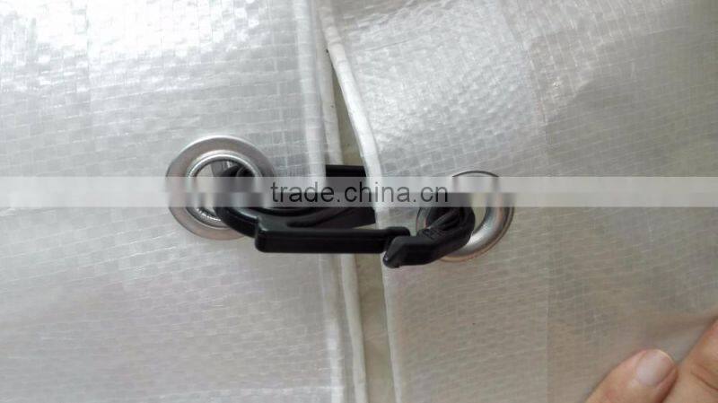 Plastic Double S HOOK shade net bird net anti hail net cherry cover S clip