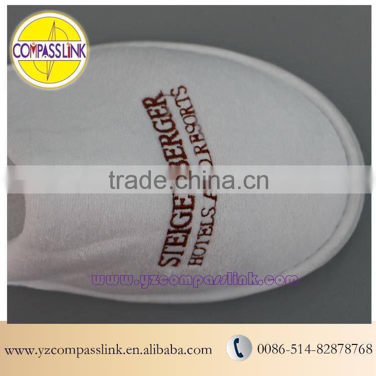 OEM Disposable Hotel Slippers Amenities With LOGO