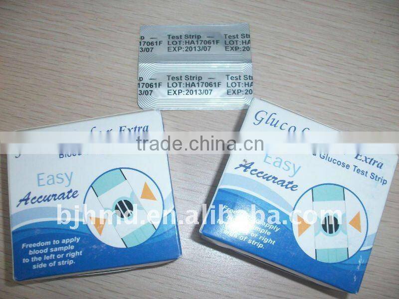 Large screen one key operation new blood glucose meter Extra FDA certificate blood sugar monitor