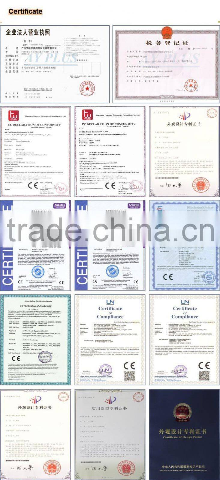 AYJ-T12C(CE)Protable RF Cavitation Beauty Equipment