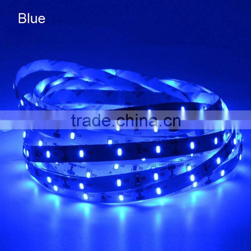 LED Flexible Strip Light Blue SMD 3014 120LED/M Waterproof 5 Meter Super Bright 600LED CE/RoHs S New