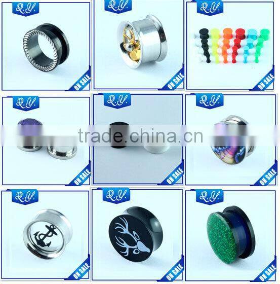 Top Quality Round Shape Stainless Steel Plug Tunnel
