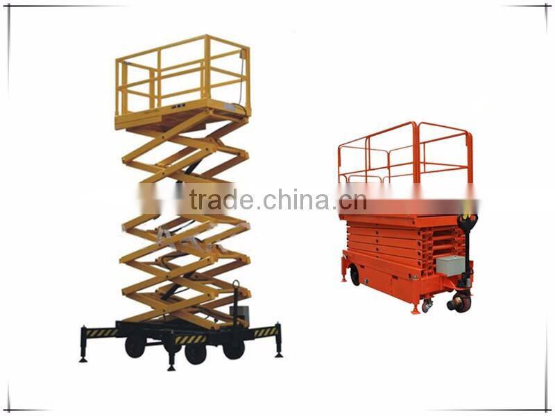 Self-propelled Hydraulic Scissor Car Lift Platform