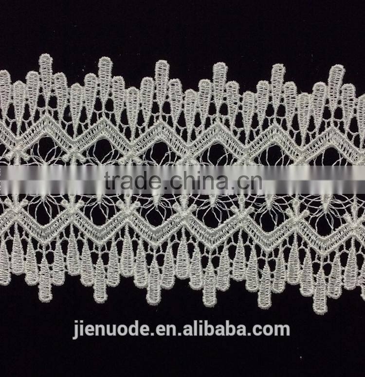 New Arrival Latest Design Fashion Handmade Embroidered French Lace Trimmings