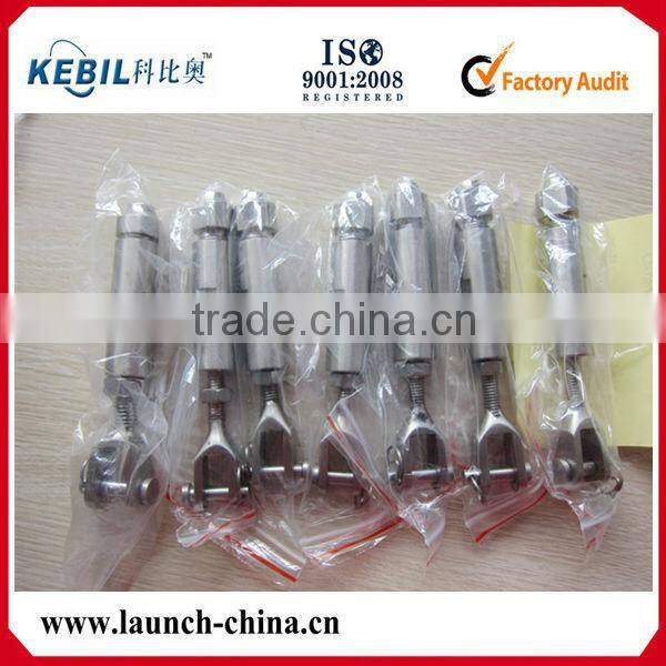 stainless steel cable railing system with cable tensor