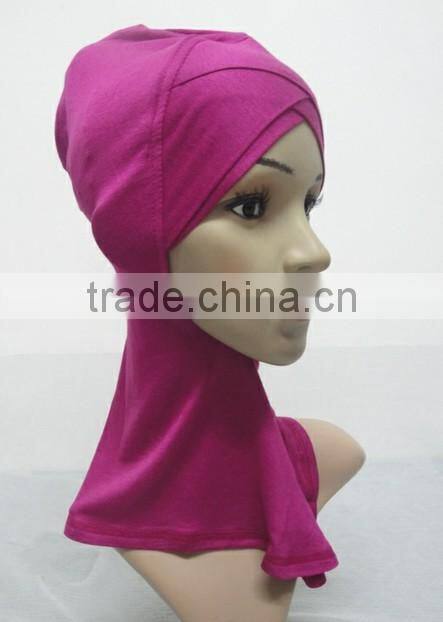 C048 new style double cross ninja inner underscarf,full underscarf to cover neck