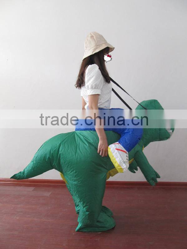 DJ-CO-112 Halloween Christmas Cosplay Inflatable Dinosaur Costume Party Fancy Dress unisex crops new