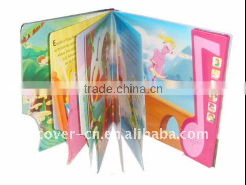 Promotional music book with fantastic picture for Children
