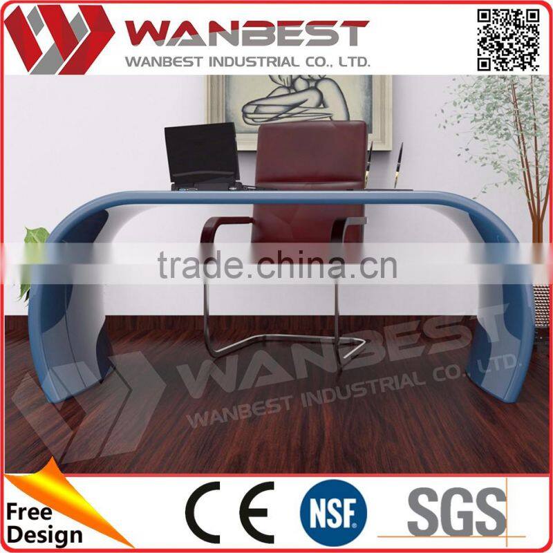 Half Round Office Desk Artistic Design U Type Office Desk