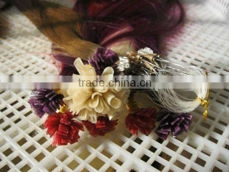 TOP REMY GOOD QUALITY flat tip hair extension