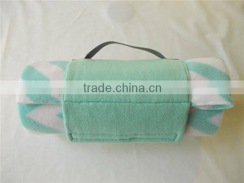 New Arrive Customaize 100%Polyester 120*160cm Christmas Fleece Blanket