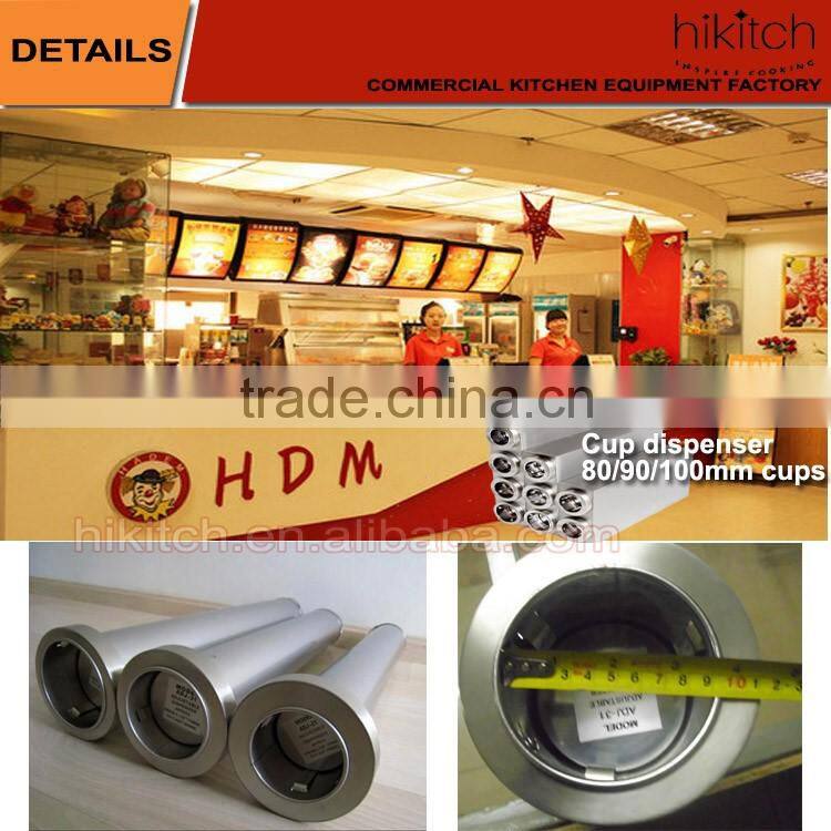 Bar equipment stainless steel 4 heads cup holder coffee cup dispenser