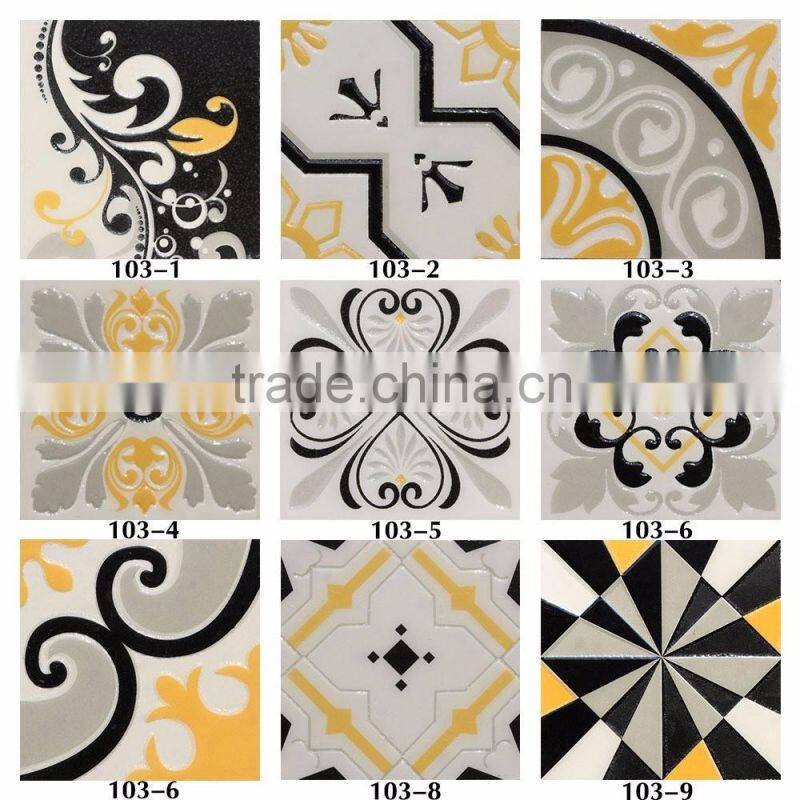 200x200mm decorative building materials, handmade moroccan cement tile