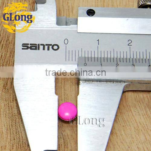 6mm Hot Fix Iron-on Nailhead Round Aluminum For NailArt Bag Shoe Garment Phone Jewelry #GT104-6ZY(Mix-s)