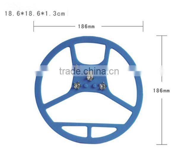 Sport's Equipment silicone rubber ice crampons for snowshoes with low price