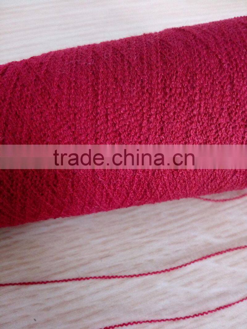 1/24Nm 76%Rayon 24%Nylon beads yarn