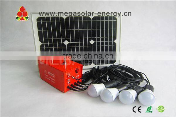 Portable Solar Kits with LED Lamp for for camper / caravan