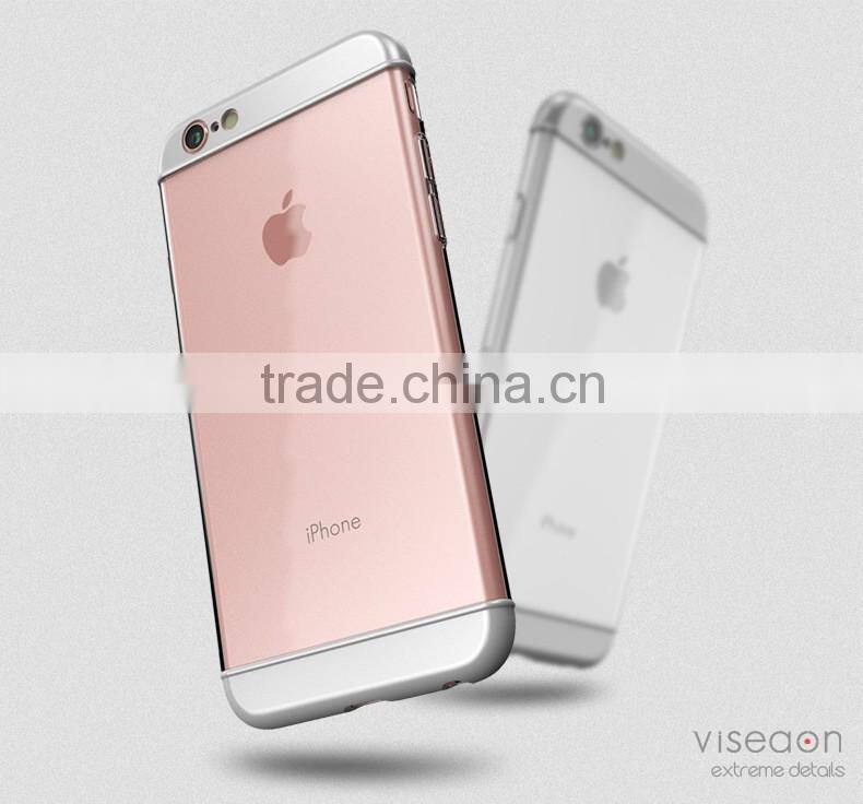 3 in 1 transparent mobile phone cover for iphone 6