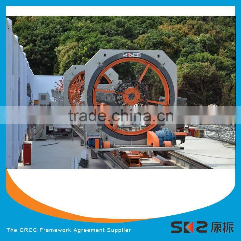 automatic Construction steel reinforcement pile cage making machine with Factory price
