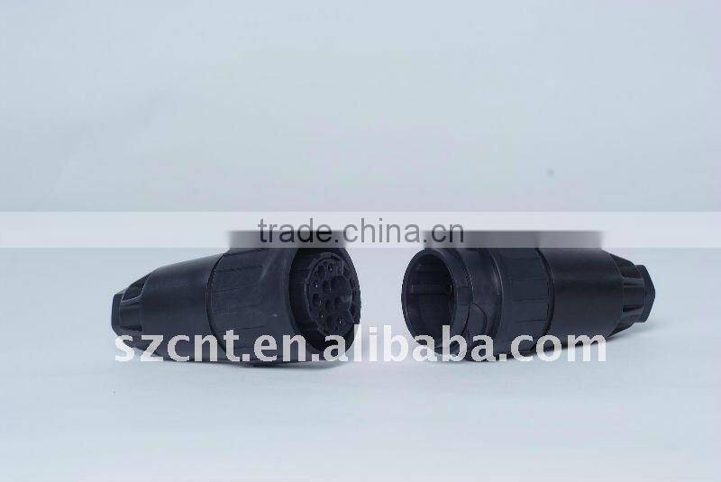 plastic quick screw/disconnect couplings, electrical connector