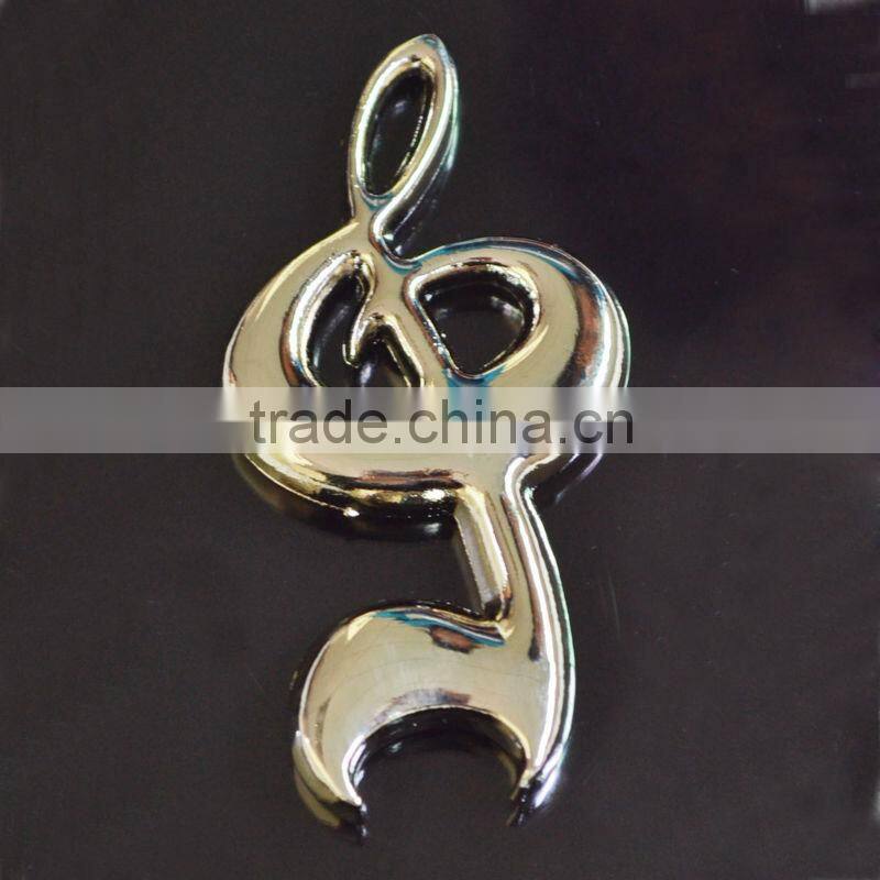 High quality music high notes bottle opener with gold