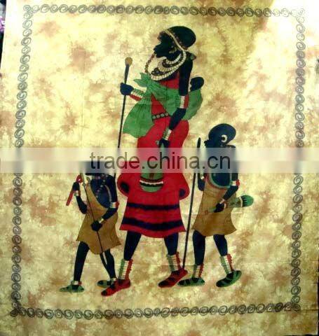 Om Design Cotton Bed cover