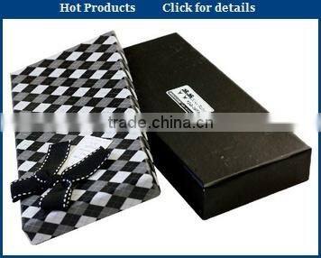 Square Paper Handmade Necktie Box For Sale