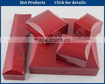 custom wooden packaging set, high quality wood jewelry boxes wholesale,lacquer wooden jewelry gift box