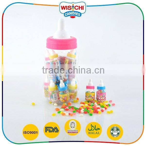 Baby bottle colorful health food soft candy jelly candy